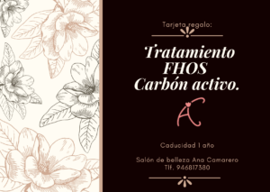 Tratamiento facial FHOS Carbón activo