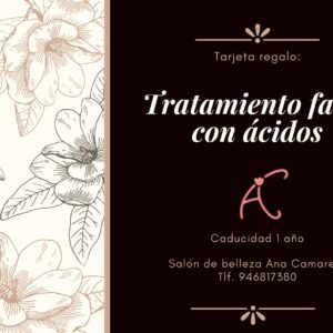 NUEVO Tratamiento facial con Ácidos